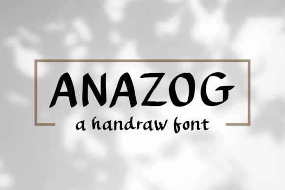 Anazog Font Review: A Charming Script for Web Headers