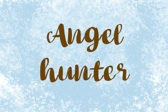 Angel Hunter: A Script Font That Elevates Small Business Branding