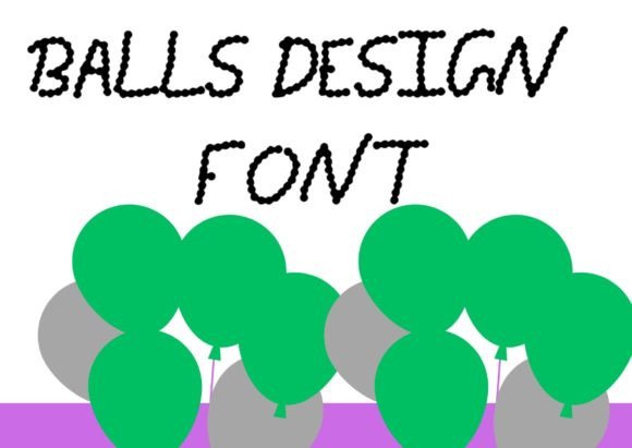 Balls Design: A Handwritten Script Font for Makers