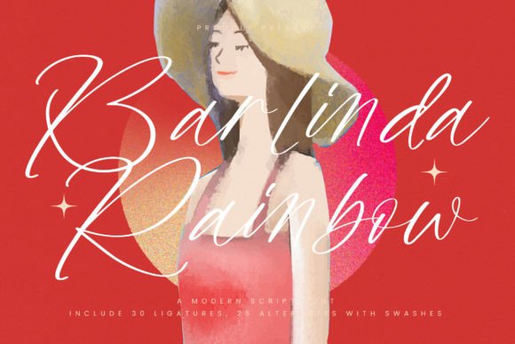 Barlinda Rainbow: The Script Font for Scroll-Stopping Brand Content