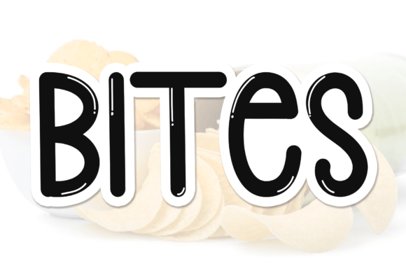 Bites: A Friendly Script Font for Modern Editorial Design