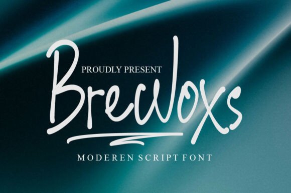 Brewoxs: The Playful Script Font for Small Business Branding