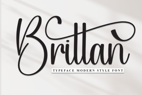 Brittan Font: A Stylish Script for Polished Branding