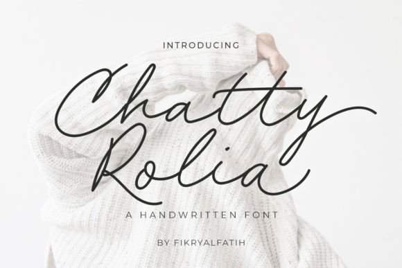 Chatty Rolia: A Designer's Take on This Lively Script