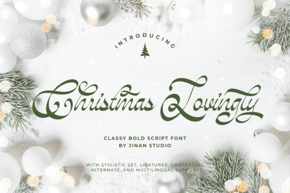 Christmas Lovingly Font Review: A Festive Script for Branding
