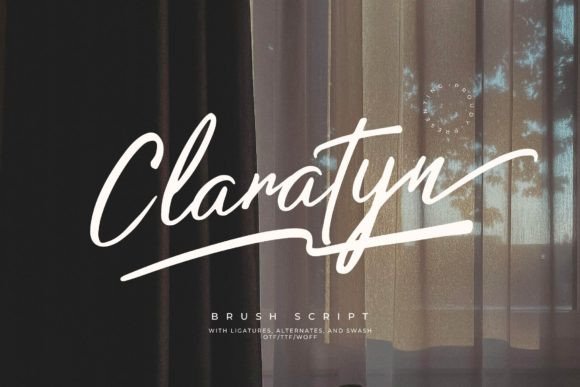 Claratyn: A Versatile Script Font for Editorial Design