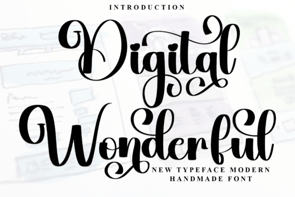 Digital Wonderful: The Script Font That Elevates Campaigns