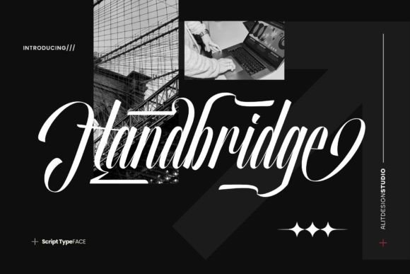 Handbridge Font: A Polished Script for Small Business Branding
