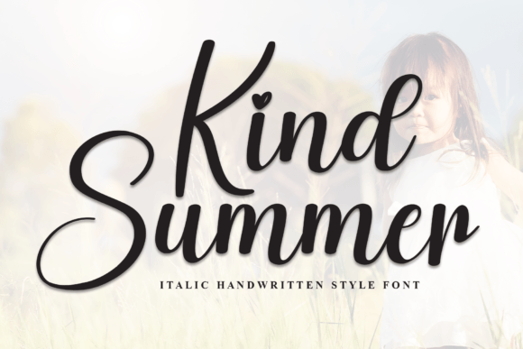 Kind Summer: The Script Font for Scroll-Stopping Brand Content