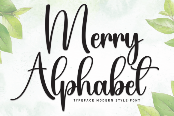 Merry Alphabet: A Playful Script Font for Social Campaigns