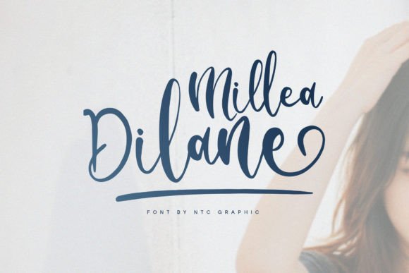 Millea Dilane: The Script Font That Elevates Campaign Visuals
