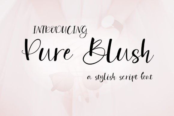 Pure Blush Font Review: A Script Typeface for Social Campaigns