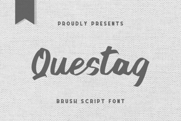 Questag Font: Elevate Your Brand with a Premium Script Typeface