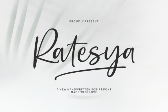 Ratesya: The Handwritten Script Font for Clearer Campaigns