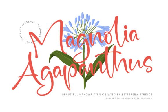 Refining Editorial Design with the Magnolia Agapanthus Typeface