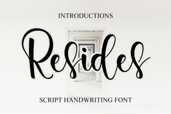 Resides Font: A Sweet Script for Small Business Branding