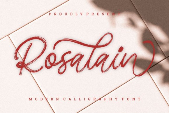 Rosalain Font Review: A Dry Brush Script for Bold Campaigns