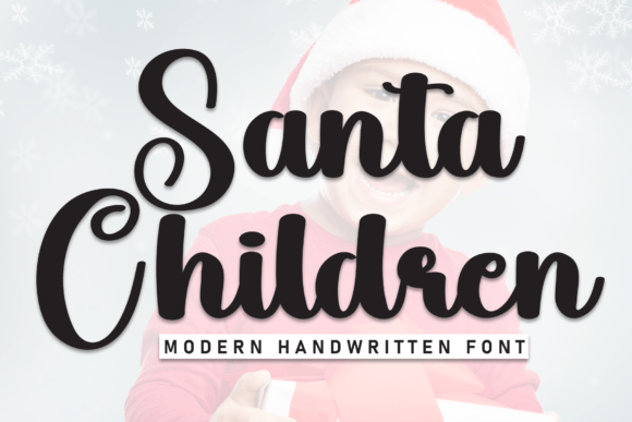 Santa Children Font Review: A Stylish Script for Branding