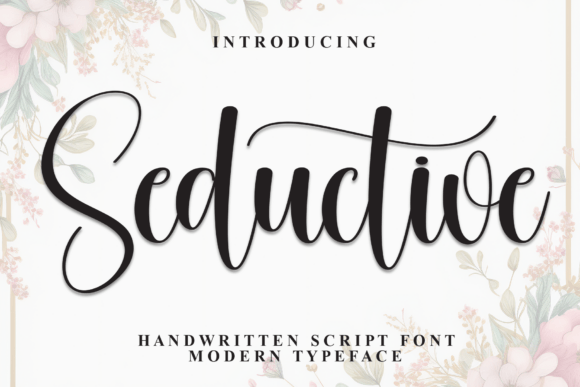 Seductive Font: Elevating Brand Identity with Elegant Script