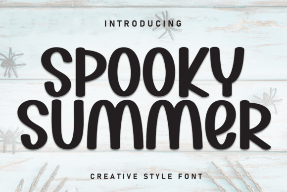 Spooky Summer: A Playful Script Font for Unique Branding