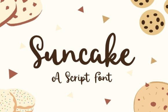 Suncake Font: A Playful Script for Handmade Brands