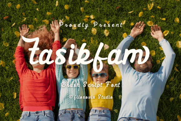 Tasikfam: The Playful Script Font for Handmade Brands